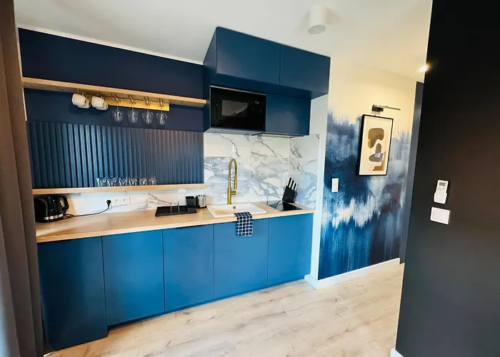 River View Downtown With Balcony Γκντανσκ