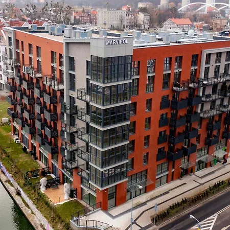 River View Downtown With Balcony Apartment Gdansk