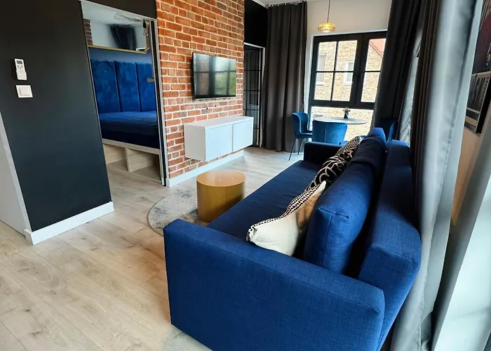 River View Downtown With Balcony Apartment Danzig